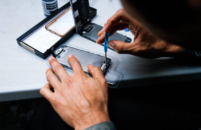 button repair services
